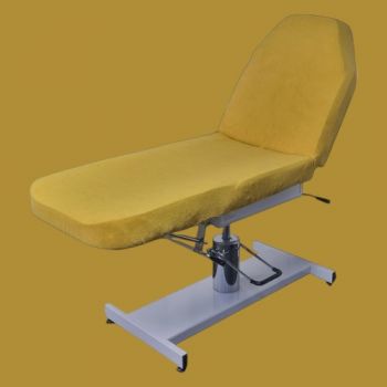 Behandelstoelhoes Badstof - Universele Behandelstoelhoes badstof - Hoes voor behandelstoel Badstof - Kleur: Goud