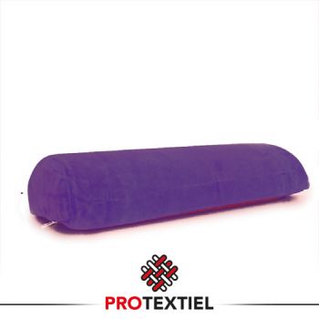 velours beenrol hoes halfrond 45cm x 7.5cm