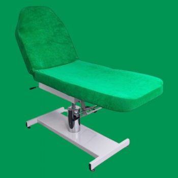 Behandelstoelhoes Velours - Universele Behandelstoelhoes Velours - Hoes voor behandelstoel Velours - Kleur: Donker-Groen