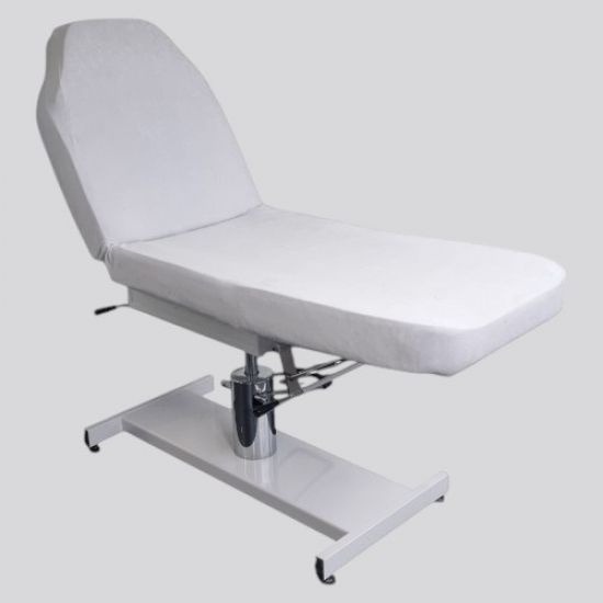 Behandelstoelhoes Velours - Universele Behandelstoelhoes Velours - Hoes voor behandelstoel Velours - Kleur: Licht-Grijs Behandelstoelhoes Velours - Universele Behandelstoelhoes Velours - Hoes voor behandelstoel Velours - Kleur: Licht-Grijs