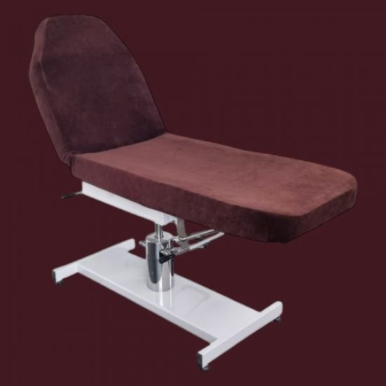 Behandelstoelhoes Velours - Universele Behandelstoelhoes Velours - Hoes voor behandelstoel Velours - Kleur: Donker-Bruin Behandelstoelhoes Velours - Universele Behandelstoelhoes Velours - Hoes voor behandelstoel Velours - Kleur: Donker-Bruin