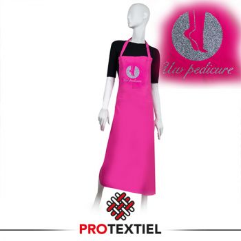 Schort met opdruk glitter 006