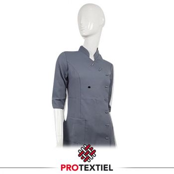 Tuniek Esmee 3/4 mouw grijs